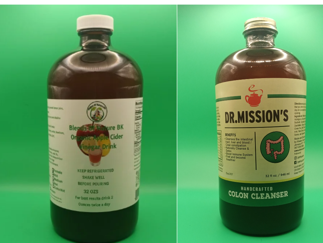 BLENDS OF NATURE BK ORGANIC APPLE CIDER & Dr. MISSION DUO