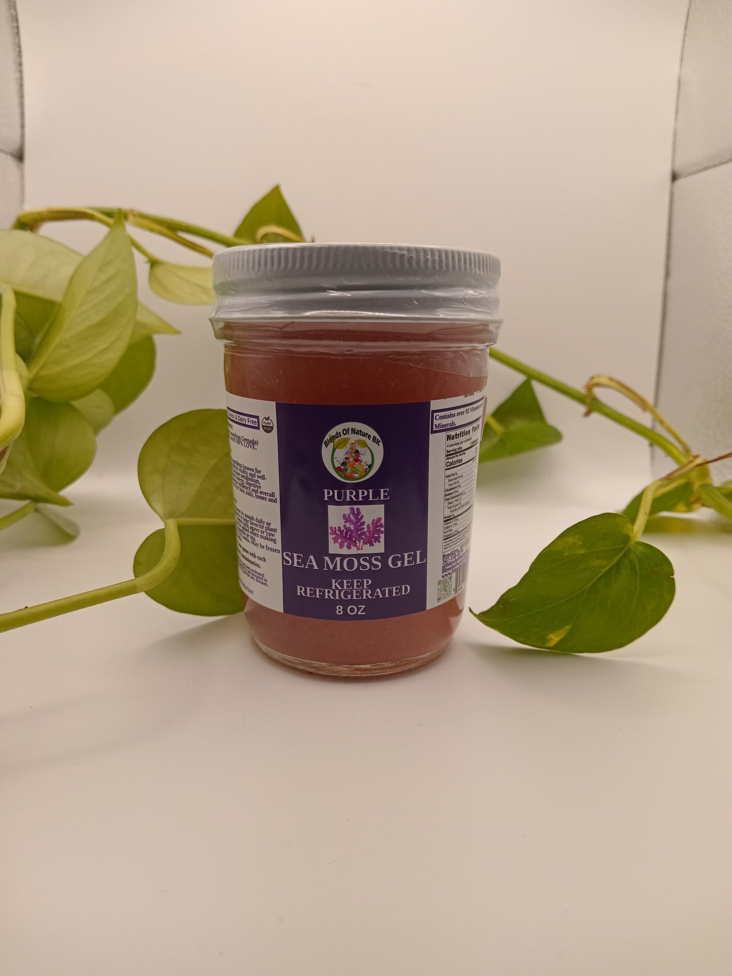 SEA MOSS GELS:  MINIMUM ORDER 12 PIECES. ORDERS NOT MEETING THE MINIMUM REQUIREMENTS WILL NOT BE PROCESSED.