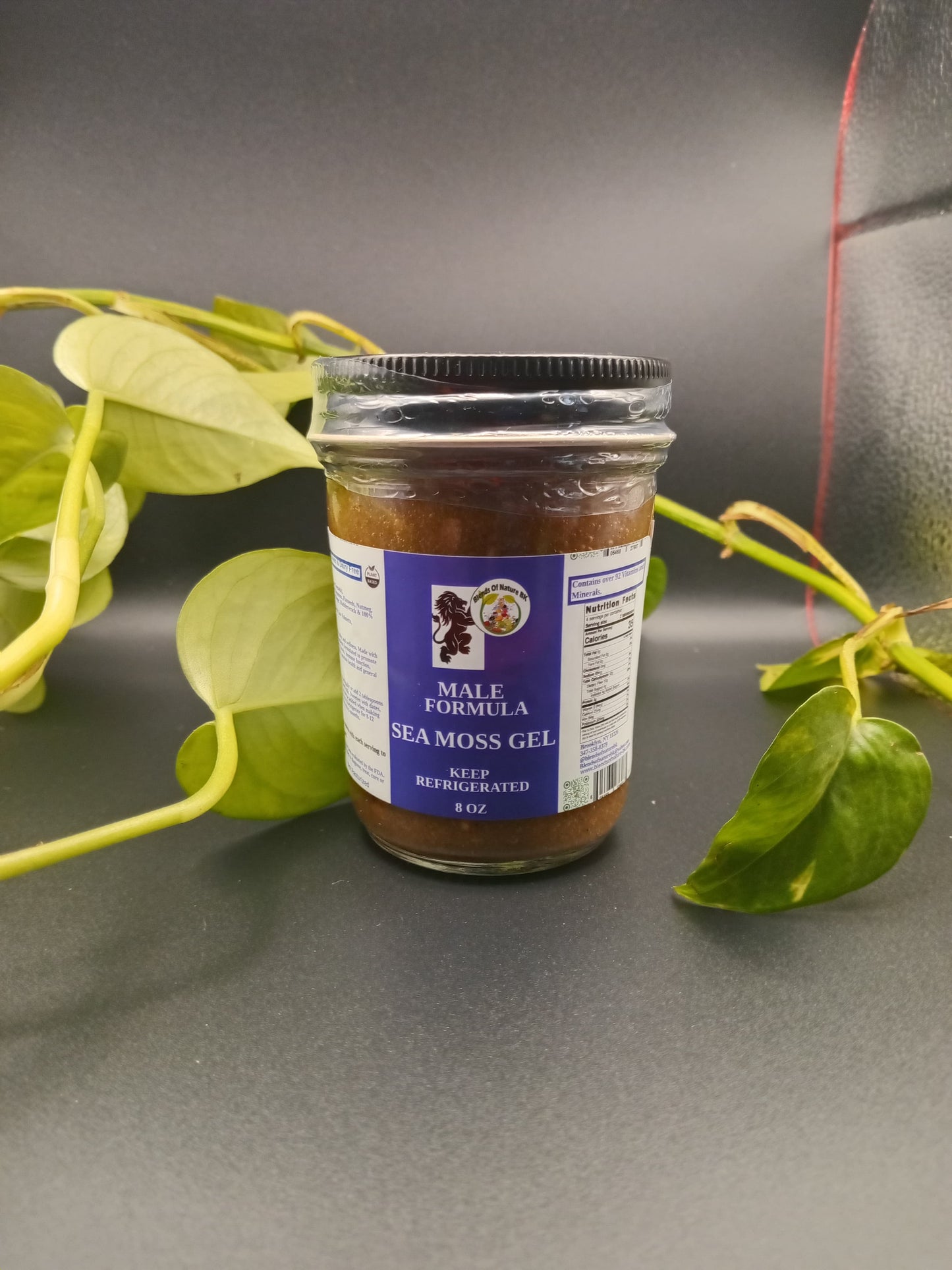 SEA MOSS GELS:  MINIMUM ORDER 12 PIECES. ORDERS NOT MEETING THE MINIMUM REQUIREMENTS WILL NOT BE PROCESSED.