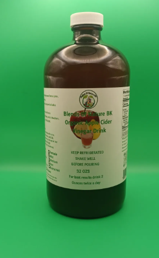 BLENDS OF NATURE BK ORGANIC APPLE CIDER & Dr. MISSION DUO