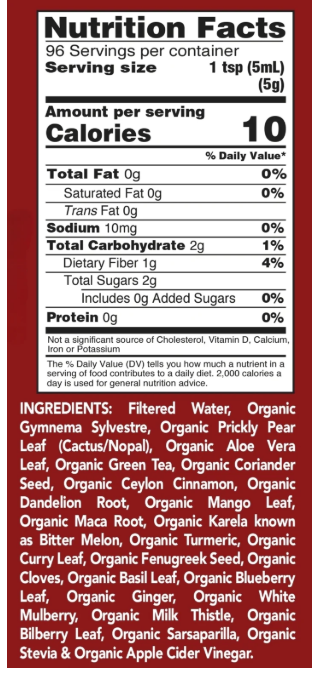 Diabetes Formula