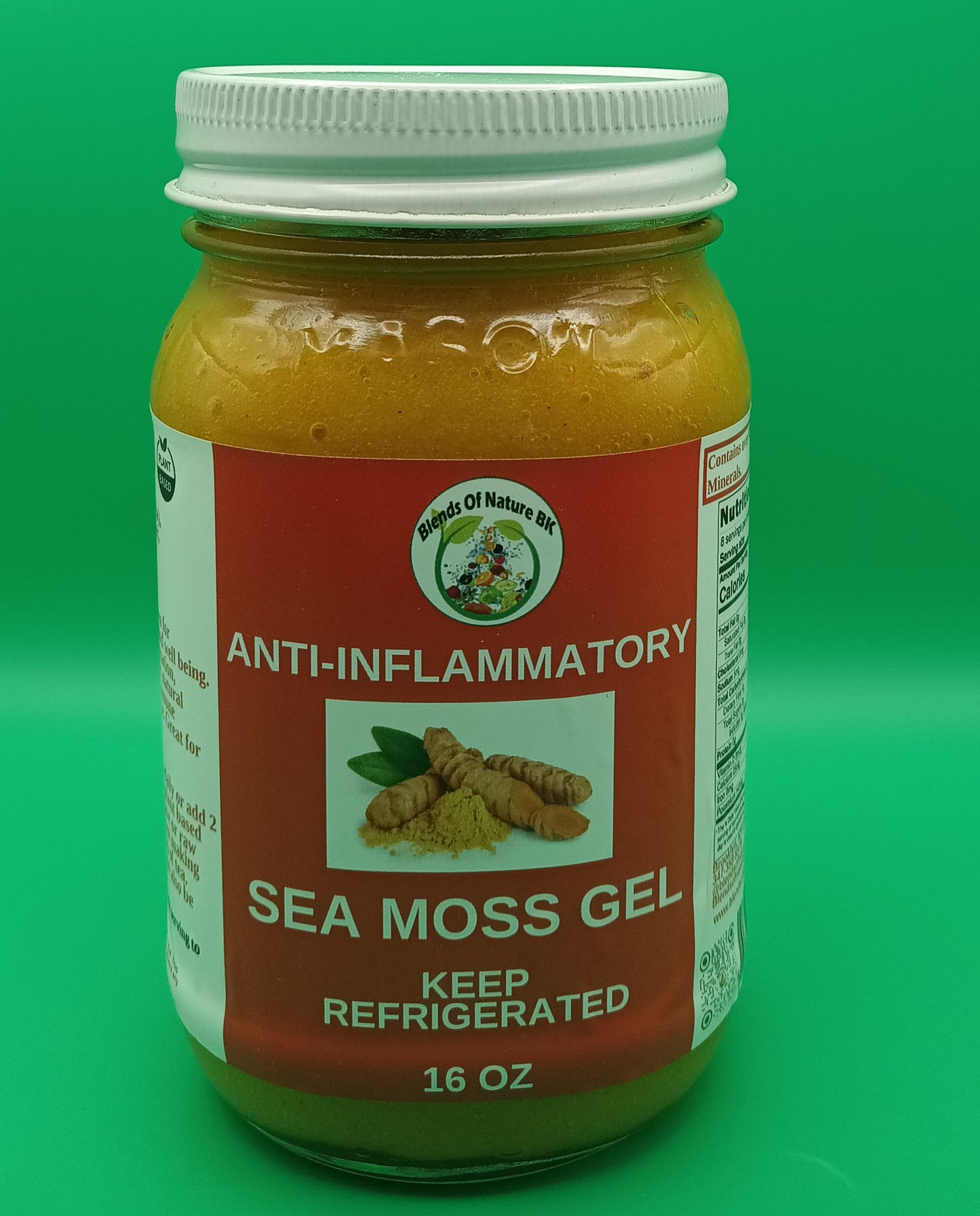 SEA MOSS GELS:  MINIMUM ORDER 12 PIECES. ORDERS NOT MEETING THE MINIMUM REQUIREMENTS WILL NOT BE PROCESSED.