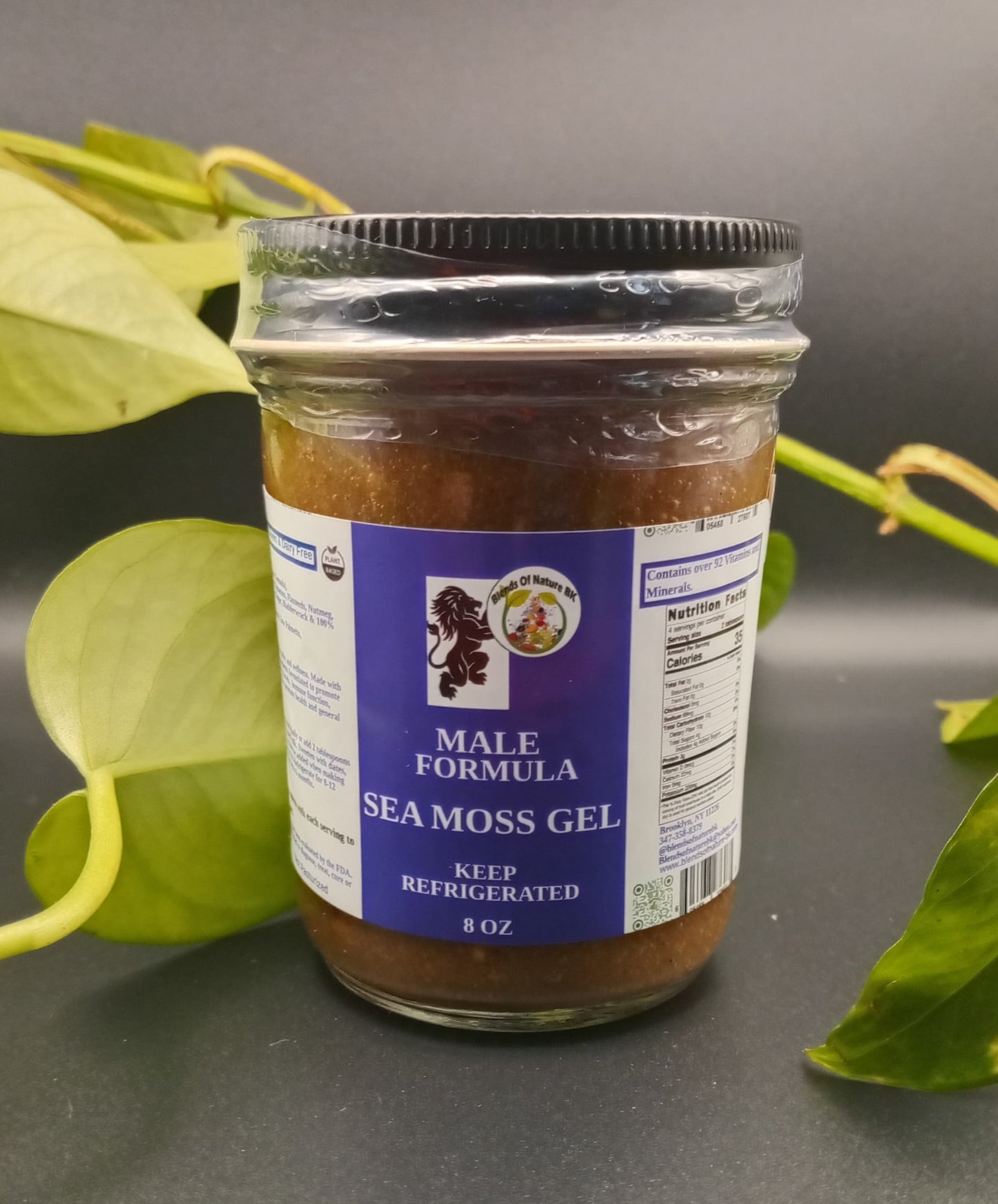 SEA MOSS GELS:  MINIMUM ORDER 12 PIECES. ORDERS NOT MEETING THE MINIMUM REQUIREMENTS WILL NOT BE PROCESSED.