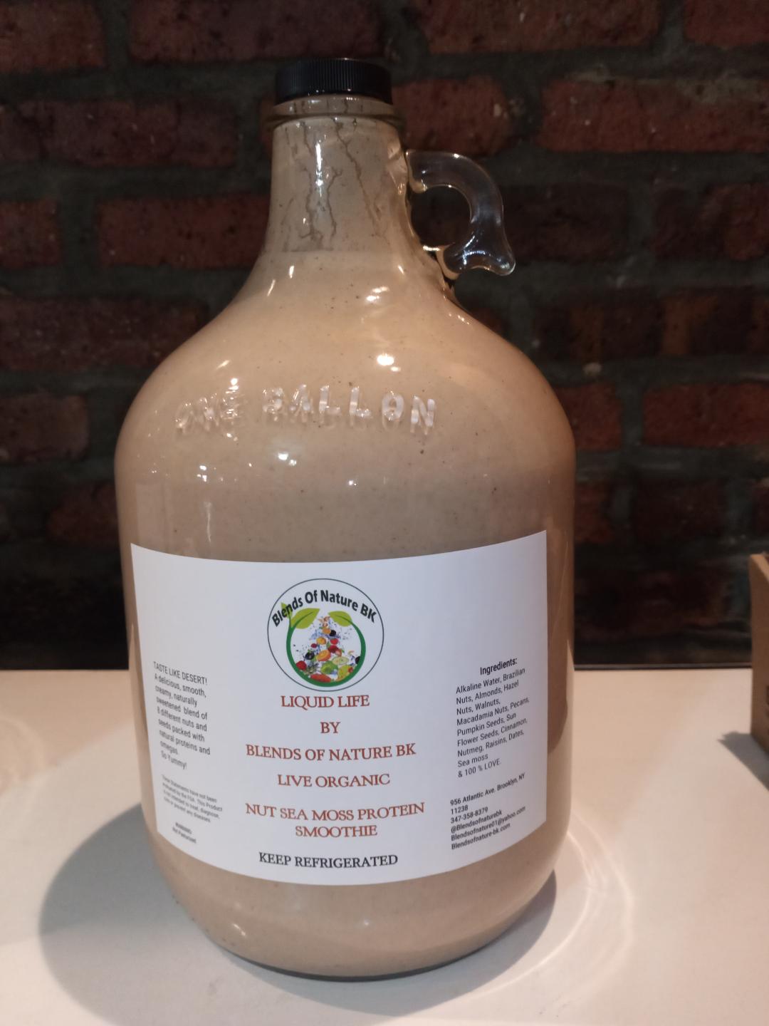 Organic Drinks & Sea Moss Smoothies By The Gallon