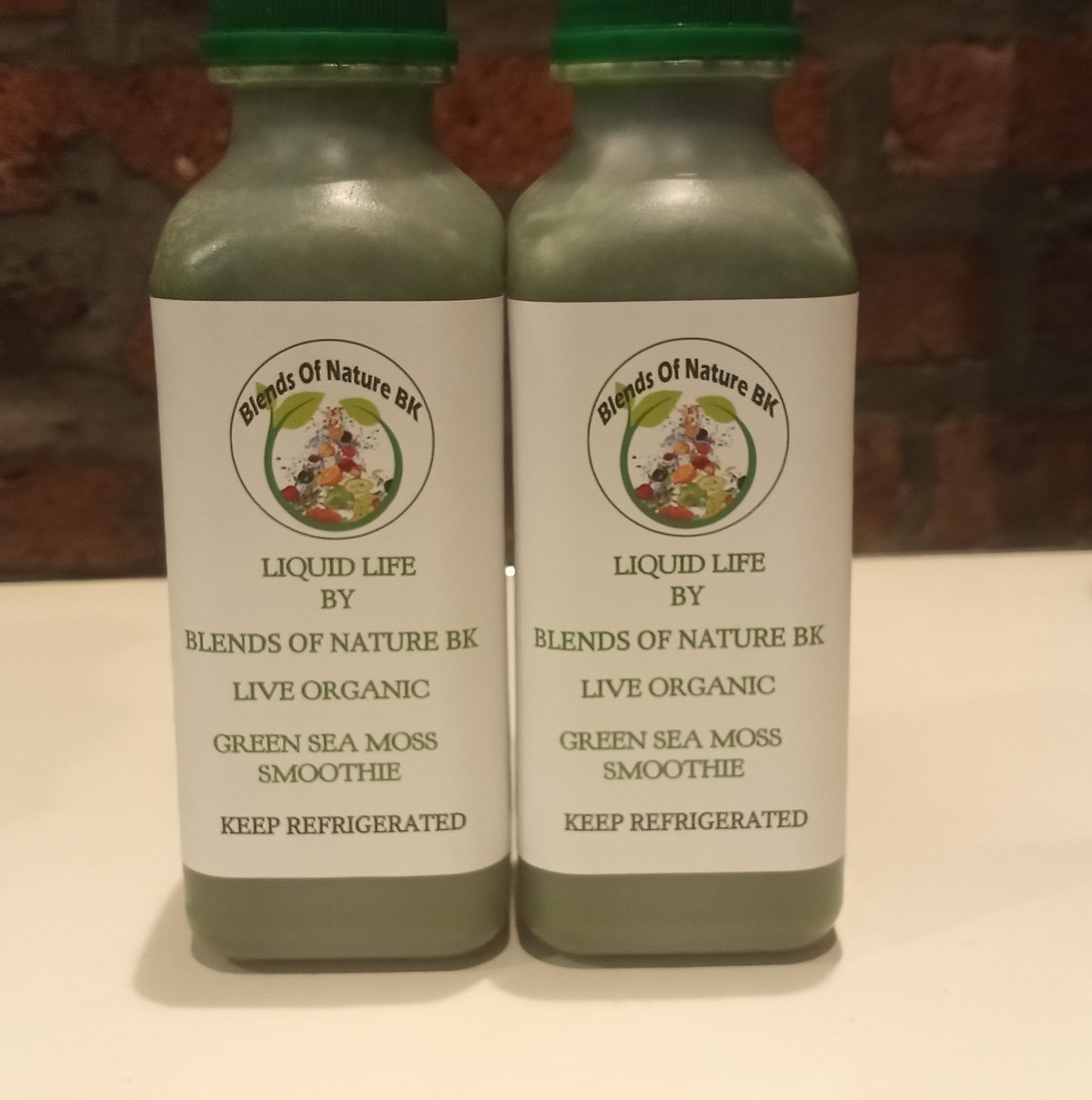Organic Green Sea Moss Smoothie 16 oz Pack Of 4